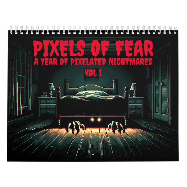 Calendário Pixels do Medo Vol 1 (Capa)