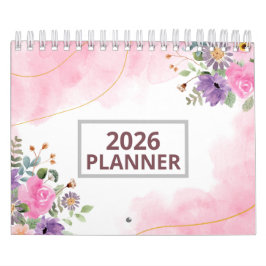 Calendário Planejador Mínimo 2026