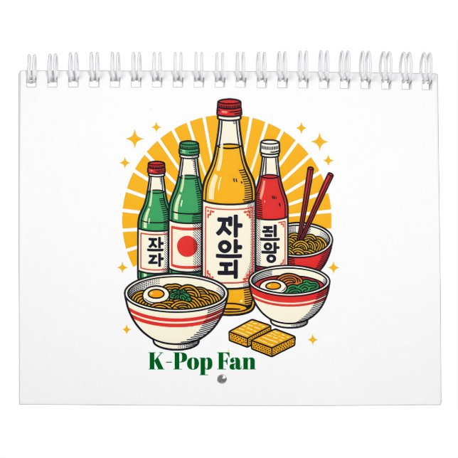 Calendário Planner Notebook Calendar (Capa)