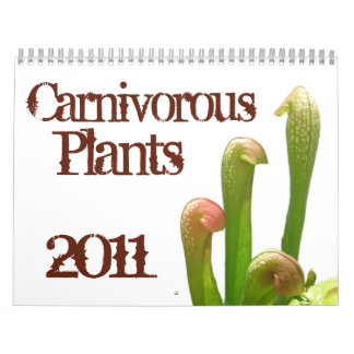 Calendário Plantas Carnívoras