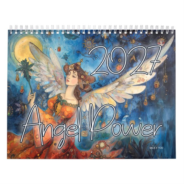 Calendário Poder dos Anjos 2027 (Capa)