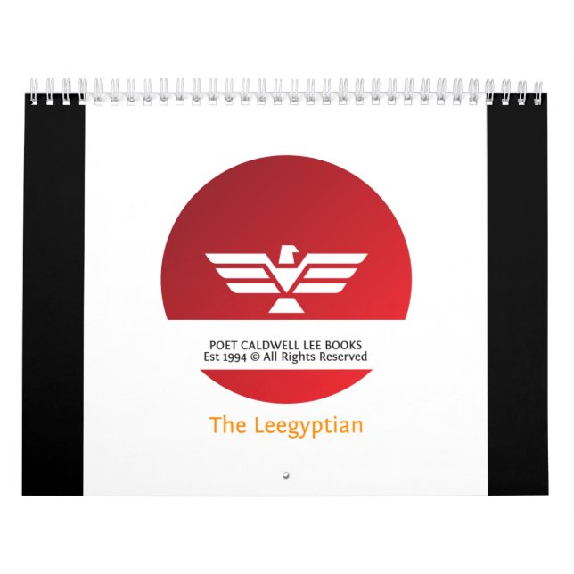 Calendário Poeta Caldwell Lee Leegyptian (Capa)