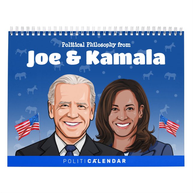 Calendário Político de Humor Joe & Kamala (Capa)