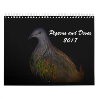 Calendário Pombos & pombas 2017