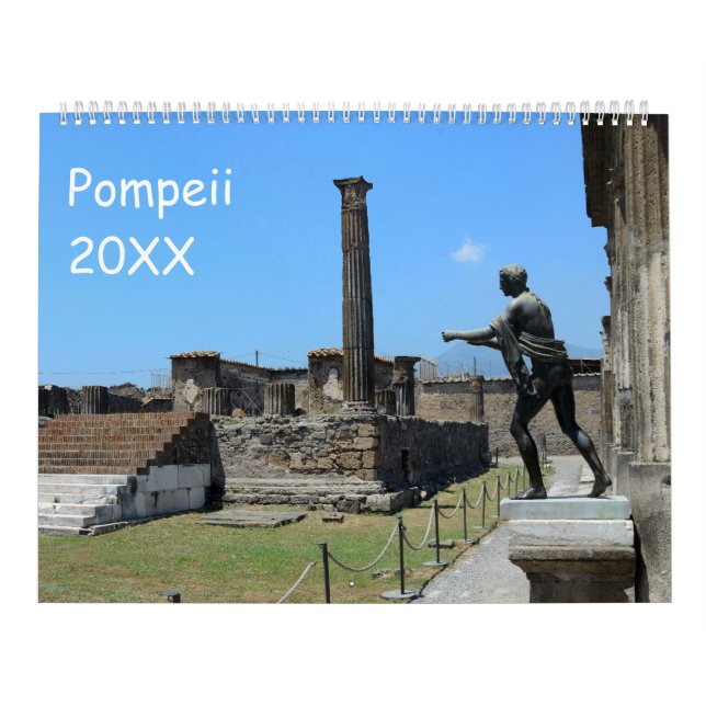 Calendário Pompeia, Itália (Capa)