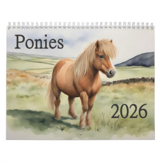 Calendário Pôneis 2026