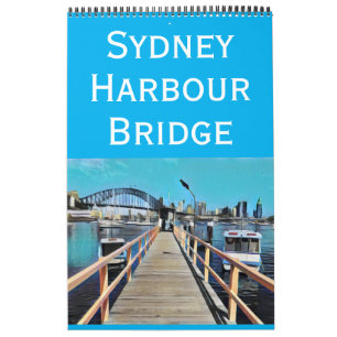 Calendário ponte da baía de sydney austrália