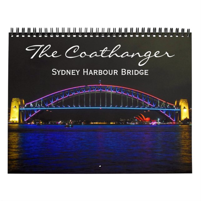 Calendário ponte de sydney harbor 2025 (Capa)