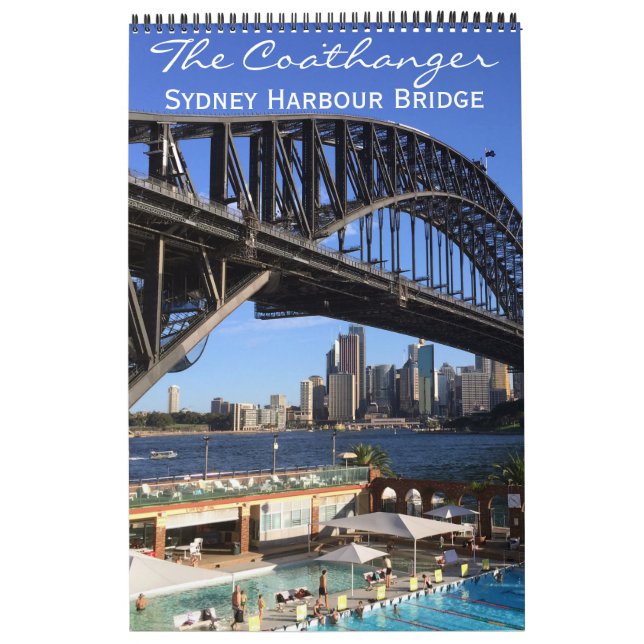 Calendário ponte sydney harbor austrália (Capa)