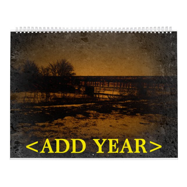 CALENDÁRIO PONTE VELHA DA ESTRADA DE FERRO (Capa)
