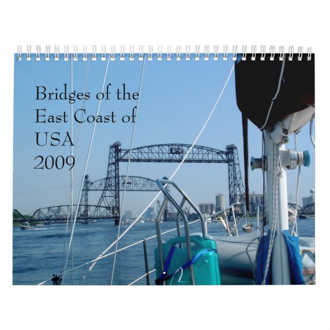 Calendário Pontes da costa leste de EUA 2011 (Capa)