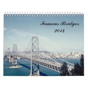 Calendário Pontes famosas 2014