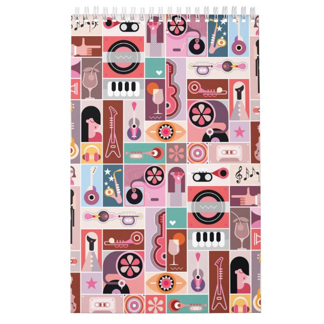 Calendário Pop de música (Capa)