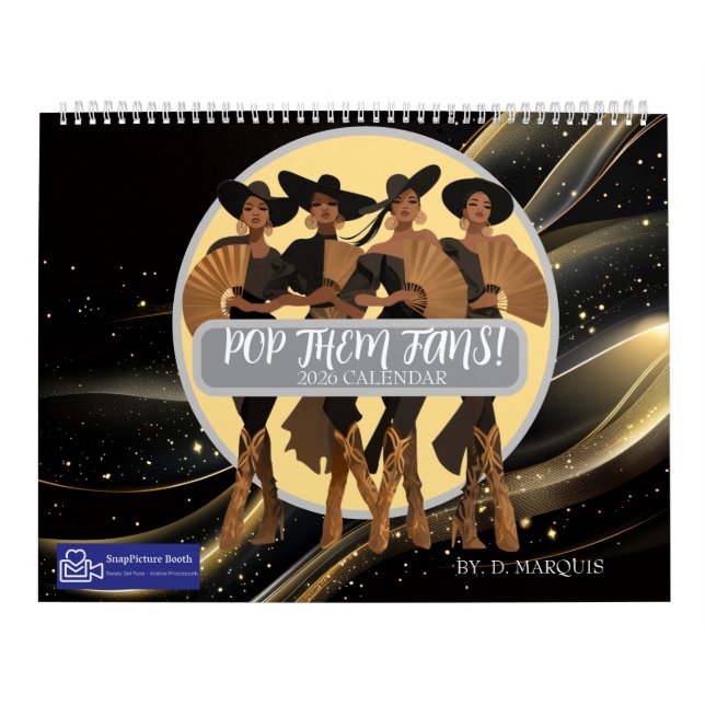 Calendário POP THEM FANS 2026 SPBq Calendar (Capa)