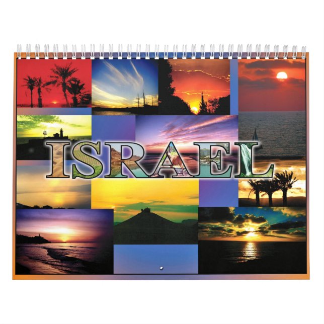 Calendário pôr do sol israelense (Capa)