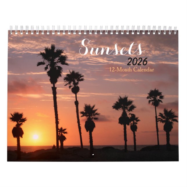 Calendário Pôrs do sol 2022 (Capa)