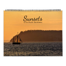 Pôrs do sol do Noroeste do Pacífico