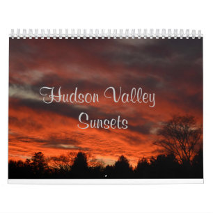 Calendário Pôrs do sol do Vale do Hudson