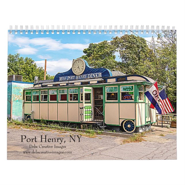 Calendário Port Henry, Nova Iorque 2026 (Capa)