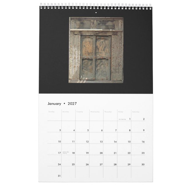 Calendário Portas (Jan 2027)