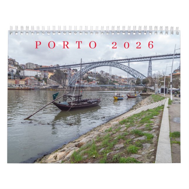Calendário Porto 2026 calendar (Capa)