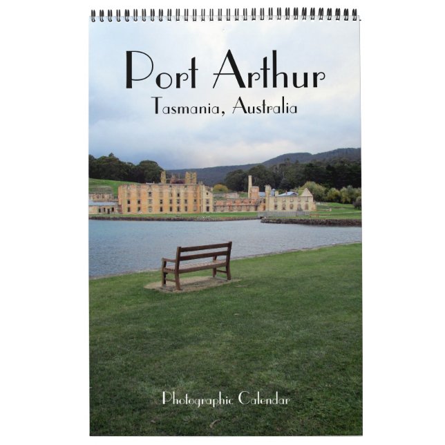 Calendário Porto Arthur, Tasmânia (Capa)