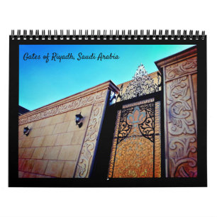 Calendário Portões de Riade, Arábia Saudita