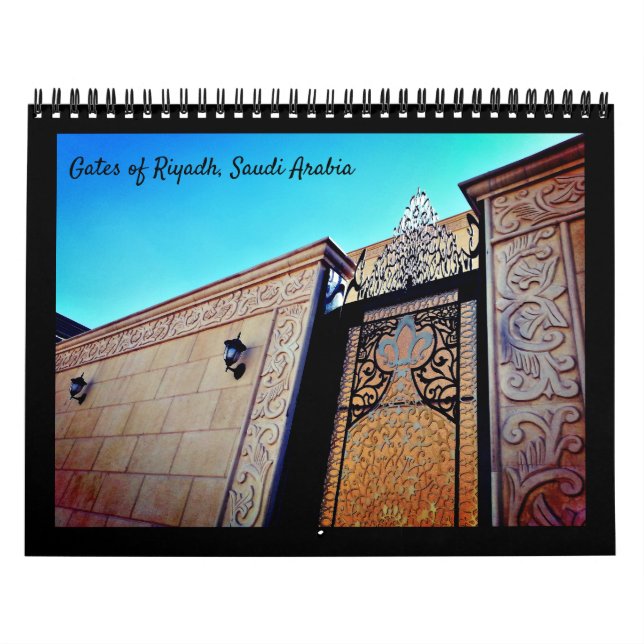 Calendário Portões de Riade, Arábia Saudita (Capa)