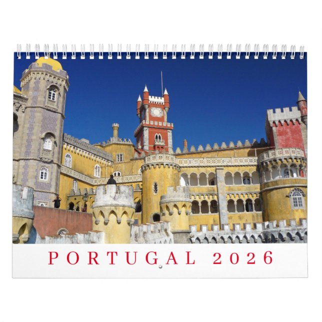 Calendário Portugal 2026 calendar (Capa)