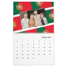 Calendário Portugal | Adicione Sua Foto Bandeira Portuguesa 2