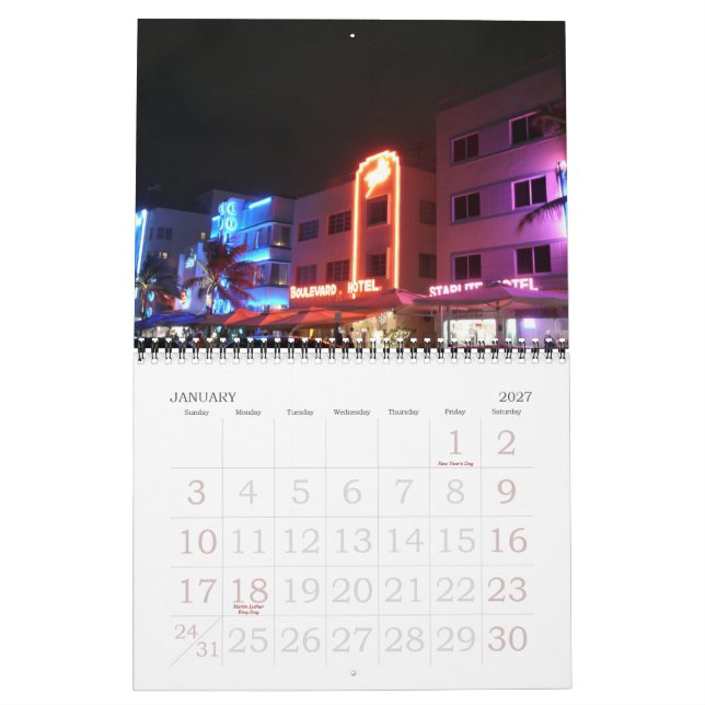 Calendário Praia sul 2009 (Jan 2027)