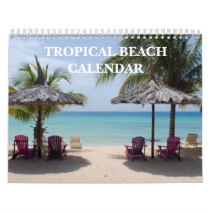 Calendário Praia Tropical 2025