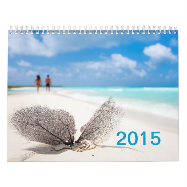 Calendário Praias oceânicas (Capa)