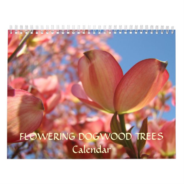 Calendário PRESENETES DE AMIGOS Árvores de Corniso Florido Ca (Capa)