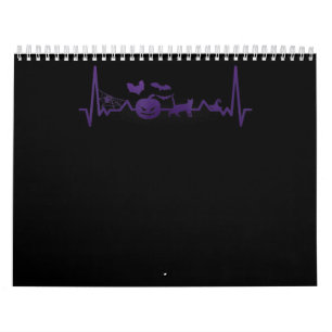 Calendário Presente de aranha Halloween Engraçado
