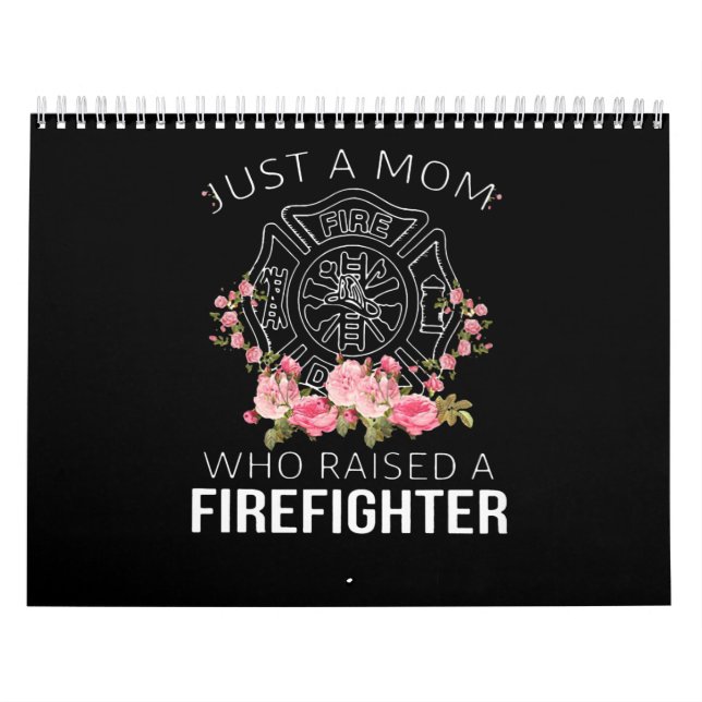 Calendário Presente do Bombeiro | Apenas Um Bombeiro Mãe (Capa)
