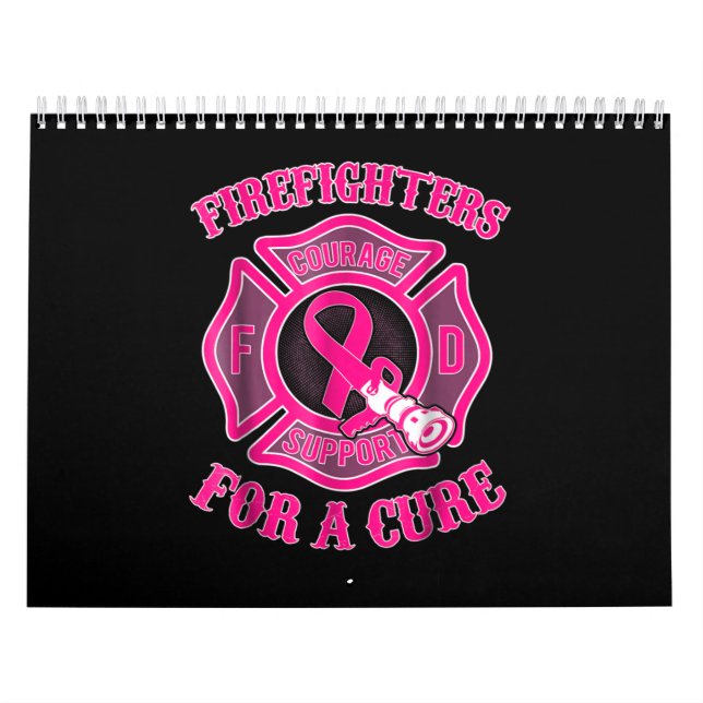 Calendário Presente do Bombeiro | Bombeiro Para Uma Cura (Capa)