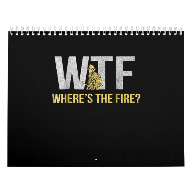 Calendário Presente do Bombeiro | WTF Onde está o Bombeiro (Capa)
