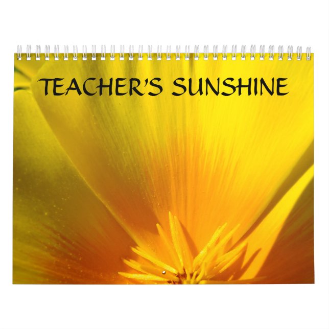 Calendário Presente Florais Jardins Professores SO (Capa)