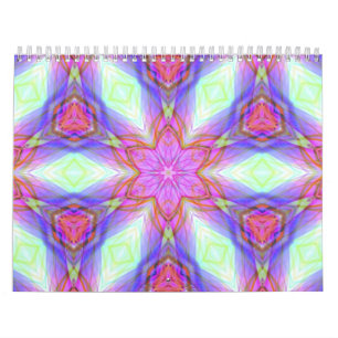 Calendário Presente muito original, teste padrão claro do