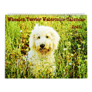 Calendário Presentes de 2026 para Mãe de Cachorro Wheaten Ter