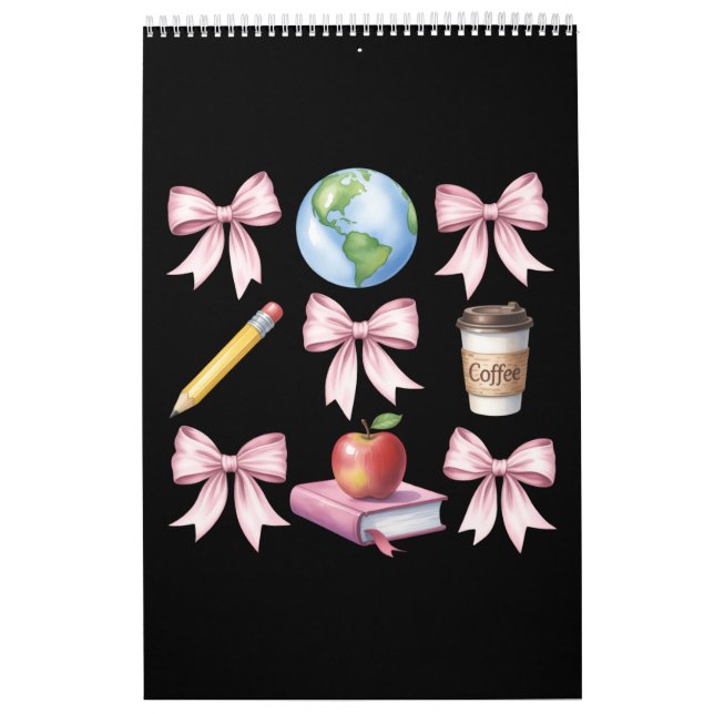 Calendário Presentes de Agradecimento de Café de Professora F (Capa)