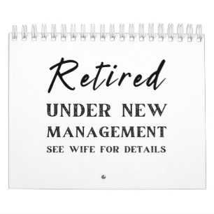 Calendário presentes de reforma para o marido da esposa