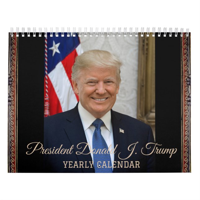 Calendário Presidente Donald J. Trump 2025 (Capa)
