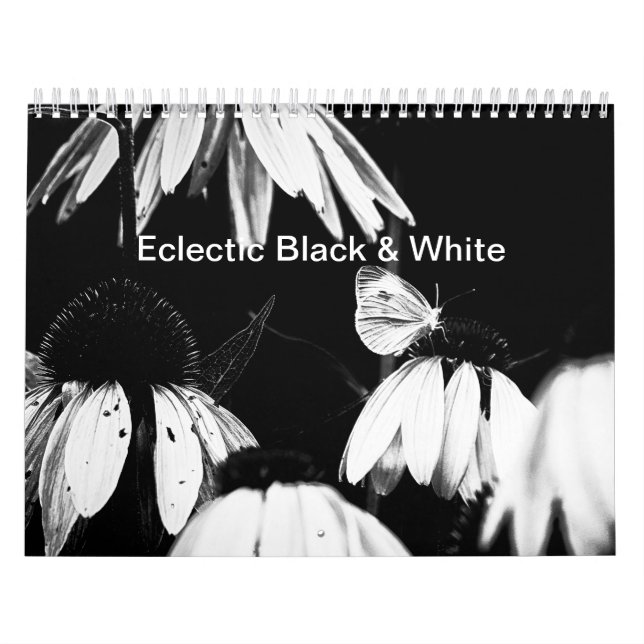 Calendário preto e branco ecético (Capa)