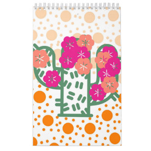 Calendário Primavera Cactus