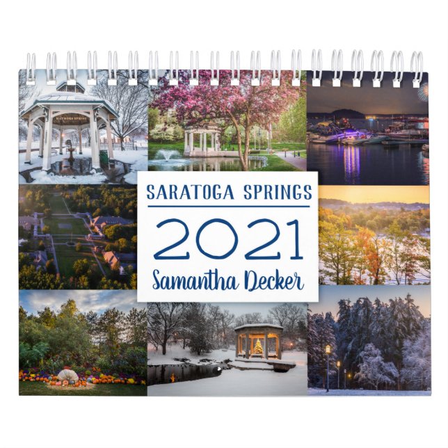 Calendário Primaveras Saratoga Calendar 2021 (Capa)