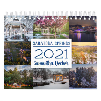 Calendário Primaveras Saratoga Calendar 2021
