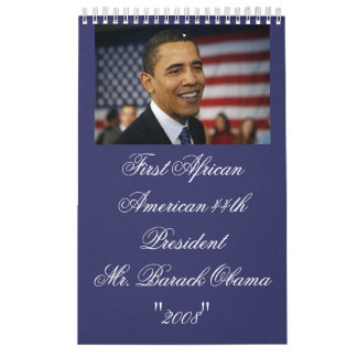 Calendário Primeiro afro-americano…