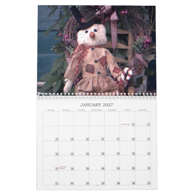 Calendário primitivo (Jan 2027)